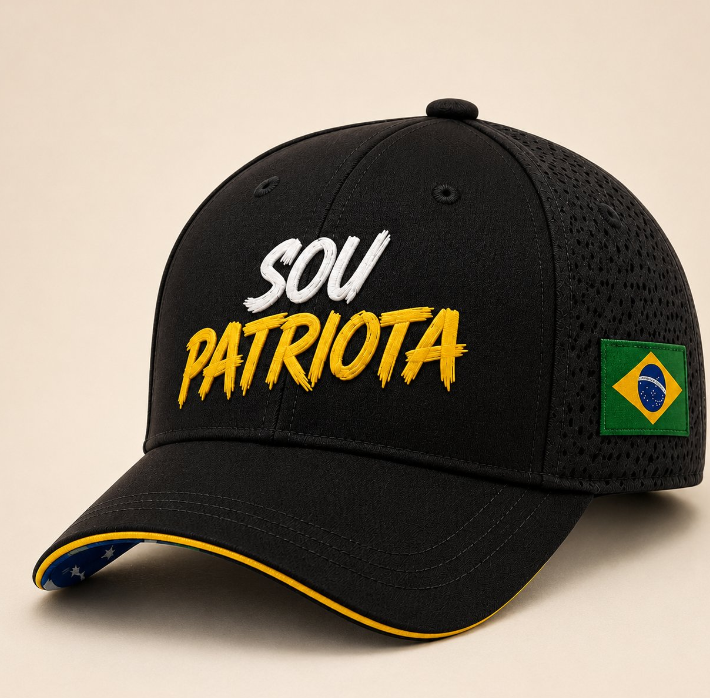 Boné Patriota preto